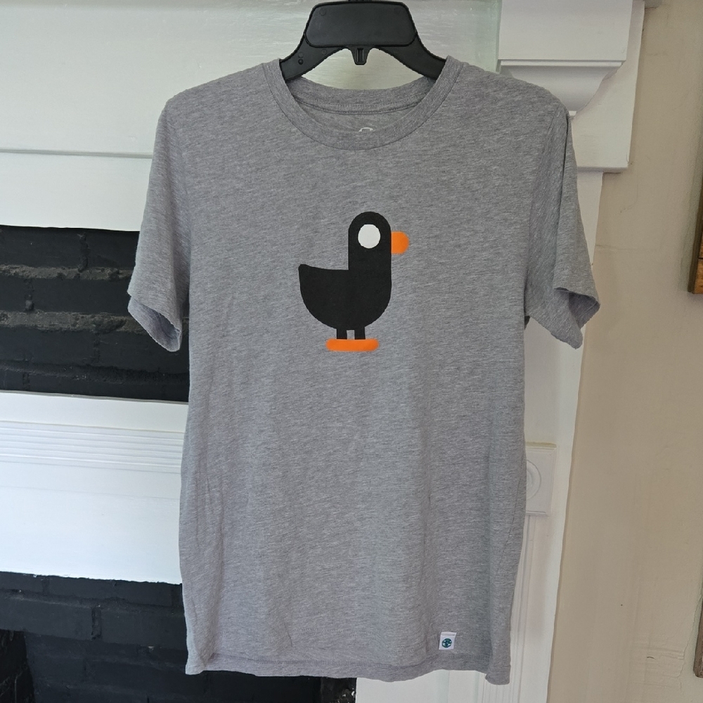 Kurzgesagt Gray Bird Graphic T-Shirt